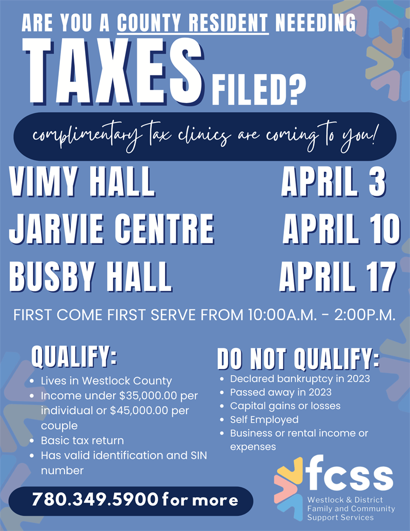 Tax Clinic - Vimy Hall