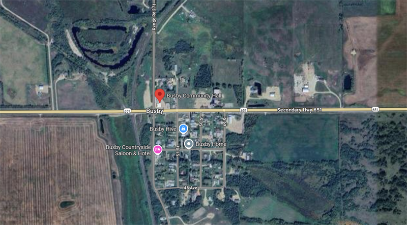 Busby_Hall_Location