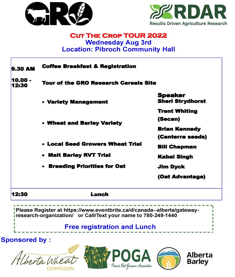 Cut the Crop Tour