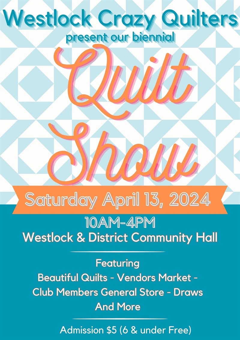 Westlock Quilters Guild Quilt Show